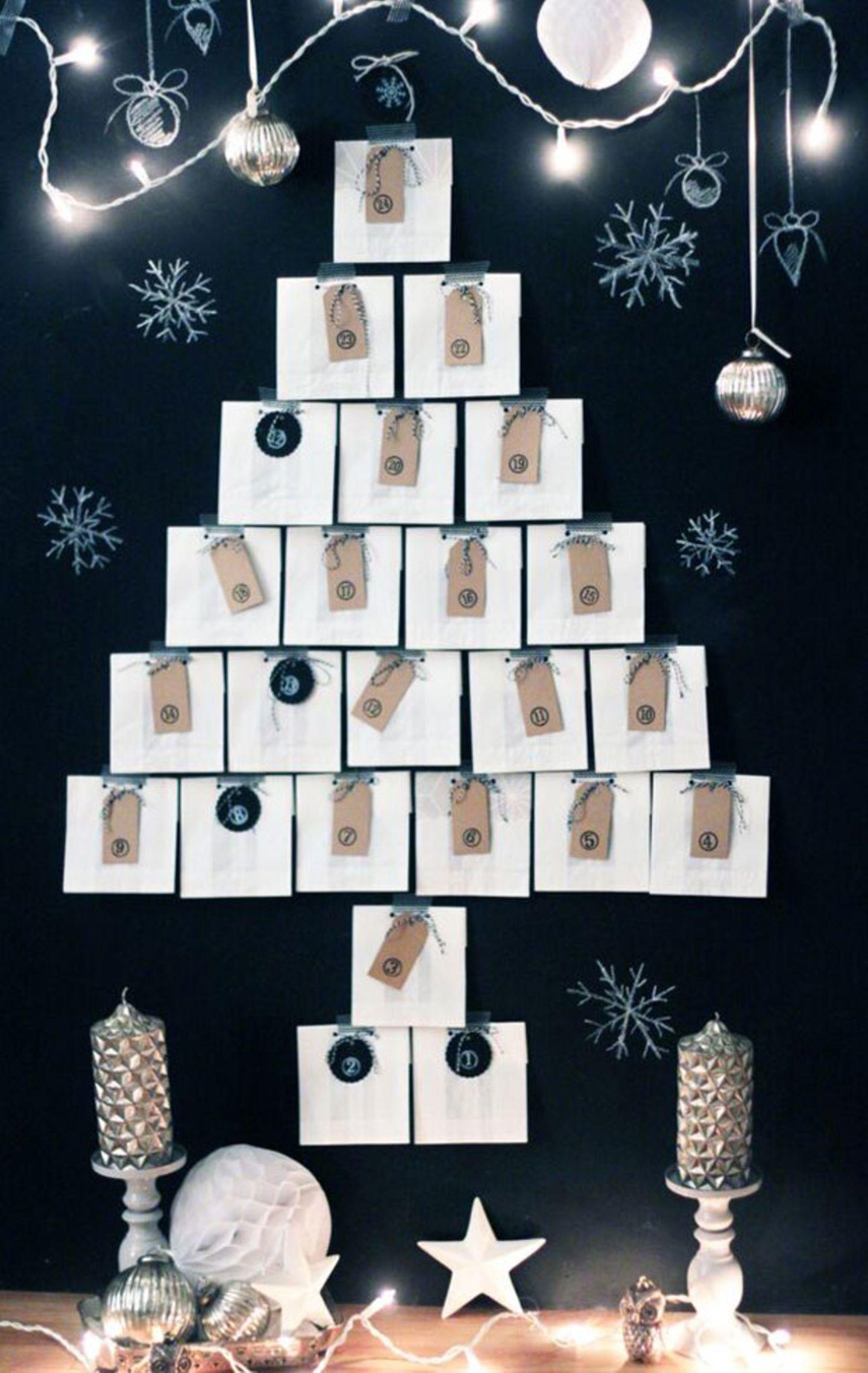 Anleitung: Last-Minute-Adventskalender basteln | BRIGITTE.de