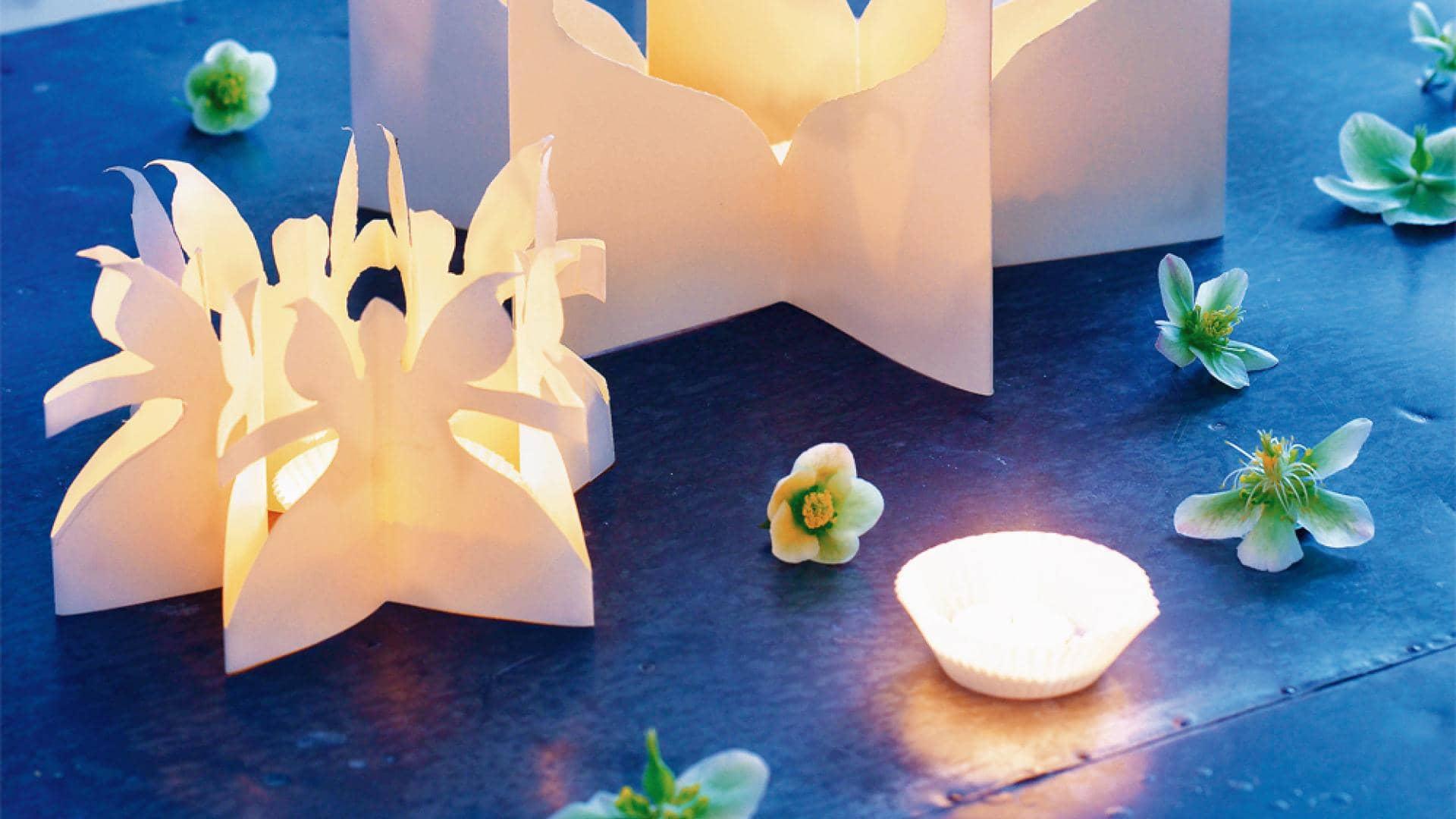 Papier-Krone Bastelanleitung